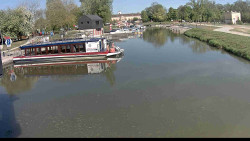 Přístav Veselí nad Moravou na Baťově kanále