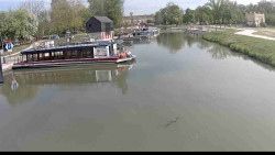 Přístav Veselí nad Moravou na Baťově kanále