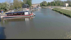 Přístav Veselí nad Moravou na Baťově kanále