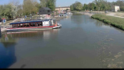 Přístav Veselí nad Moravou na Baťově kanále