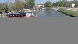 Přístav Veselí nad Moravou na Baťově kanále