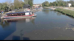 Přístav Veselí nad Moravou na Baťově kanále