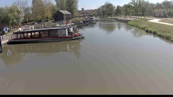 Přístav Veselí nad Moravou na Baťově kanále