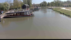 Přístav Veselí nad Moravou na Baťově kanále