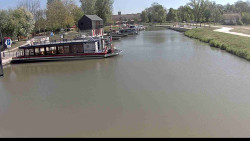 Přístav Veselí nad Moravou na Baťově kanále