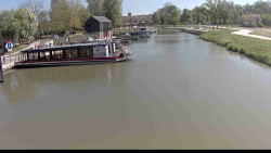 Přístav Veselí nad Moravou na Baťově kanále