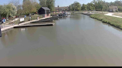 Přístav Veselí nad Moravou na Baťově kanále