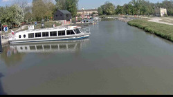 Přístav Veselí nad Moravou na Baťově kanále