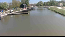 Přístav Veselí nad Moravou na Baťově kanále