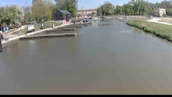 Přístav Veselí nad Moravou na Baťově kanále