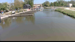 Přístav Veselí nad Moravou na Baťově kanále