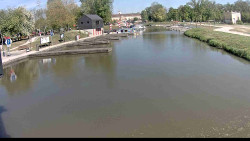 Přístav Veselí nad Moravou na Baťově kanále