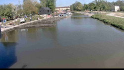 Přístav Veselí nad Moravou na Baťově kanále