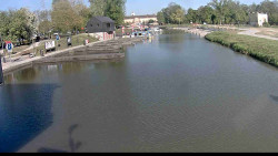 Přístav Veselí nad Moravou na Baťově kanále