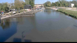 Přístav Veselí nad Moravou na Baťově kanále