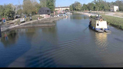 Přístav Veselí nad Moravou na Baťově kanále