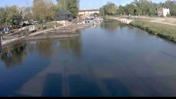 Přístav Veselí nad Moravou na Baťově kanále