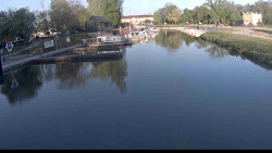 Přístav Veselí nad Moravou na Baťově kanále