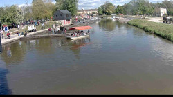 Přístav Veselí nad Moravou na Baťově kanále