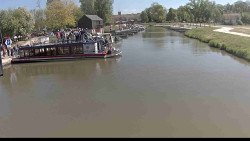 Přístav Veselí nad Moravou na Baťově kanále