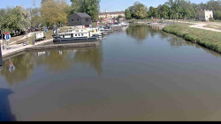 Přístav Veselí nad Moravou na Baťově kanále