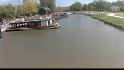 Přístav Veselí nad Moravou na Baťově kanále