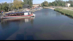 Přístav Veselí nad Moravou na Baťově kanále