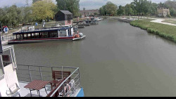 Přístav Veselí nad Moravou na Baťově kanále