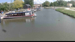 Přístav Veselí nad Moravou na Baťově kanále