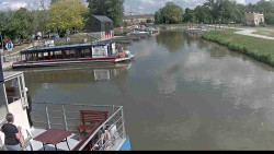 Přístav Veselí nad Moravou na Baťově kanále