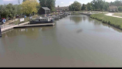 Přístav Veselí nad Moravou na Baťově kanále