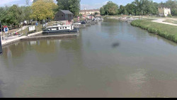 Přístav Veselí nad Moravou na Baťově kanále