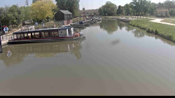 Přístav Veselí nad Moravou na Baťově kanále