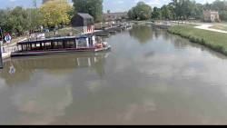 Přístav Veselí nad Moravou na Baťově kanále