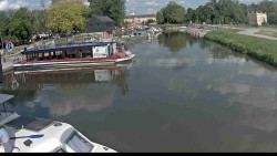 Přístav Veselí nad Moravou na Baťově kanále