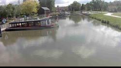 Přístav Veselí nad Moravou na Baťově kanále
