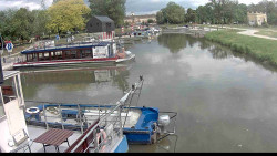 Přístav Veselí nad Moravou na Baťově kanále