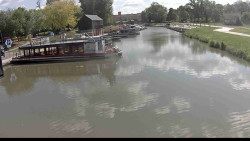 Přístav Veselí nad Moravou na Baťově kanále