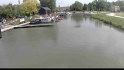 Přístav Veselí nad Moravou na Baťově kanále