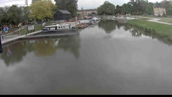 Přístav Veselí nad Moravou na Baťově kanále