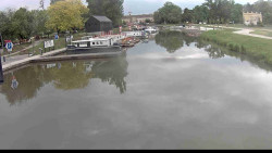 Přístav Veselí nad Moravou na Baťově kanále