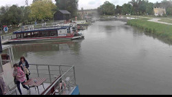 Přístav Veselí nad Moravou na Baťově kanále