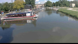 Přístav Veselí nad Moravou na Baťově kanále