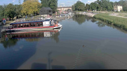 Přístav Veselí nad Moravou na Baťově kanále