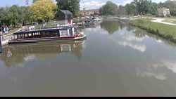 Přístav Veselí nad Moravou na Baťově kanále
