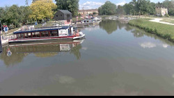Přístav Veselí nad Moravou na Baťově kanále