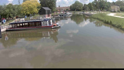 Přístav Veselí nad Moravou na Baťově kanále