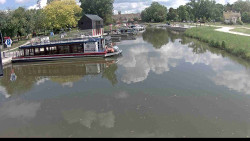 Přístav Veselí nad Moravou na Baťově kanále