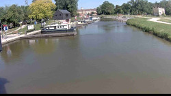 Přístav Veselí nad Moravou na Baťově kanále