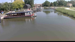 Přístav Veselí nad Moravou na Baťově kanále